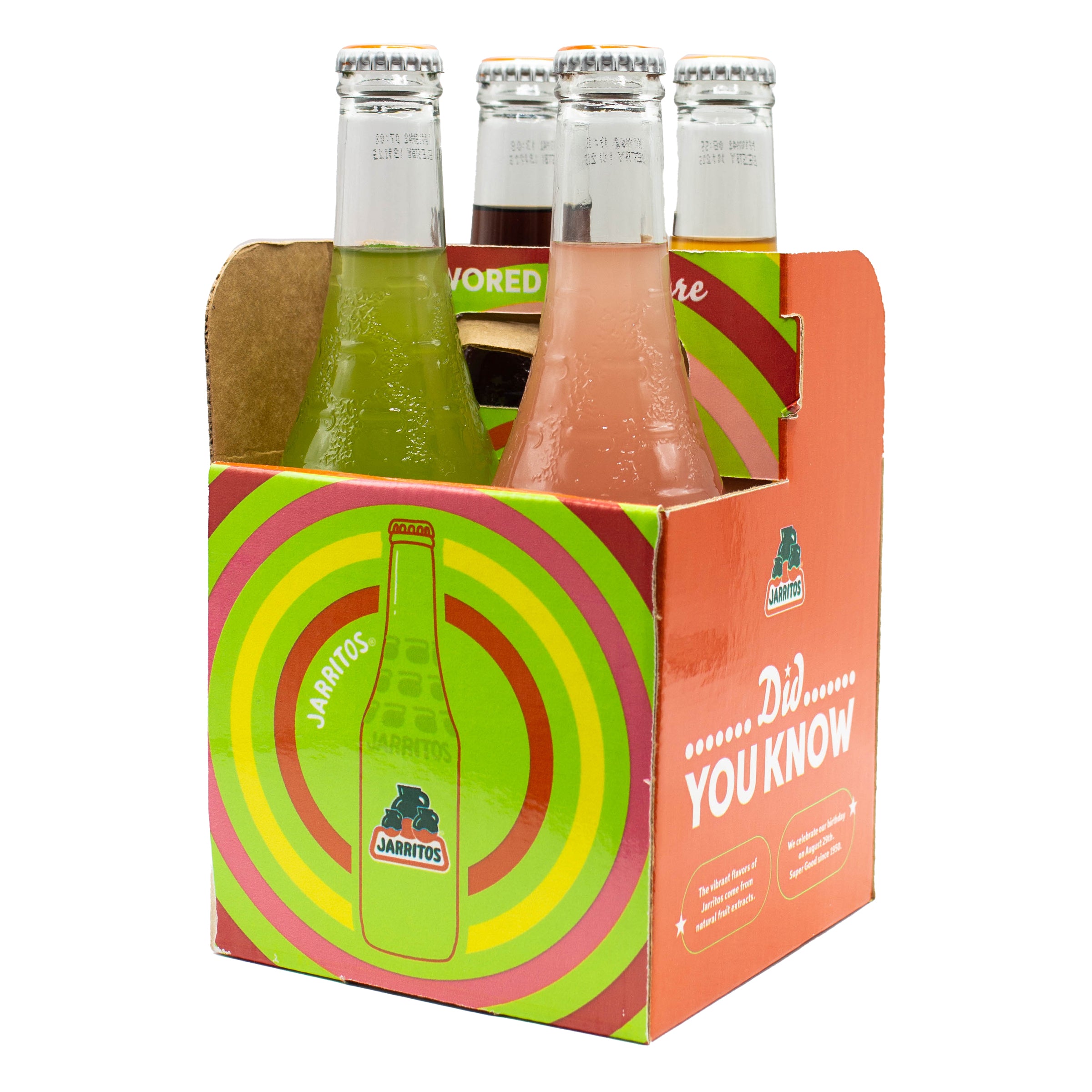 Jarritos Mixed 4 Pack + Tote Bag